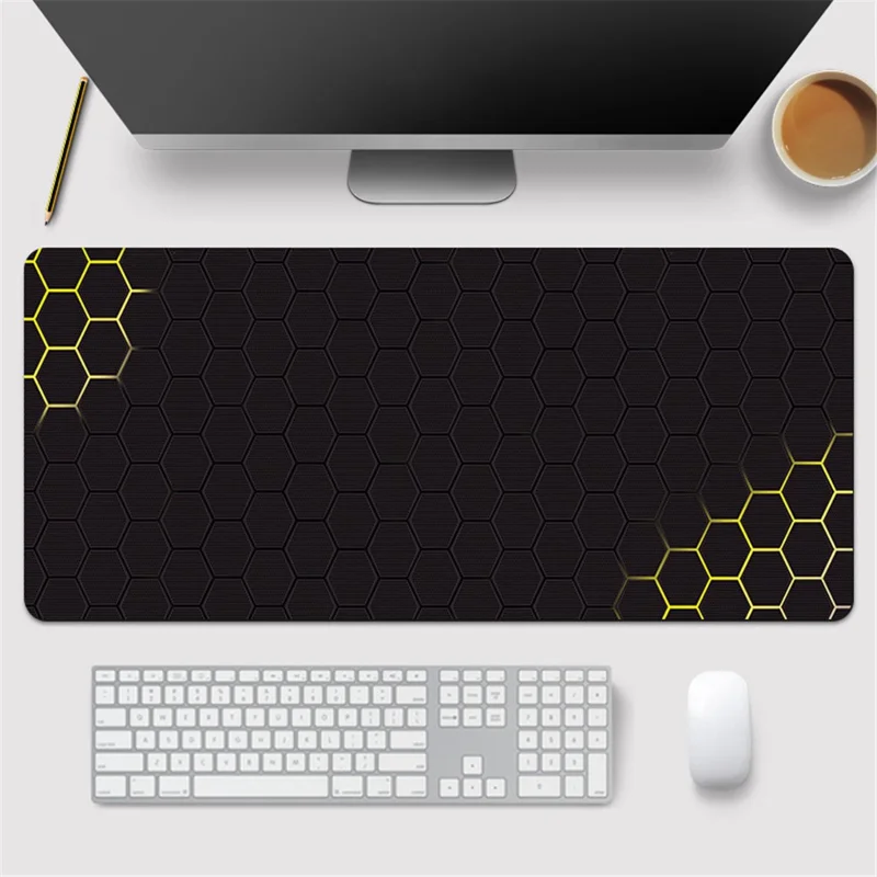 300x600x2mm Honeycomb Pattern Rubber Mouse Pad Anti-skid Computer Desktop Mat - Style 22