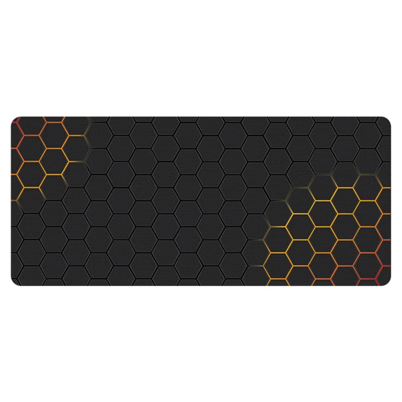 300x800x3mm Honeycomb Pattern Gaming Mouse Pad Rubber Anti-skid Desktop Mat - Style 6