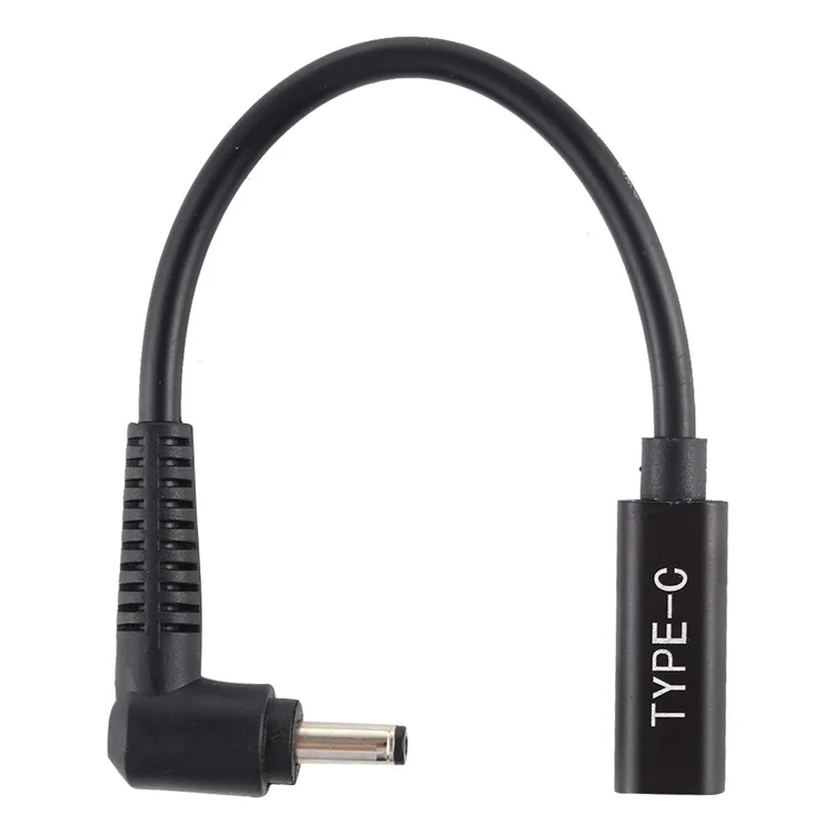 Type-C to 4.0x1.35mm Laptop Power Charger Cable