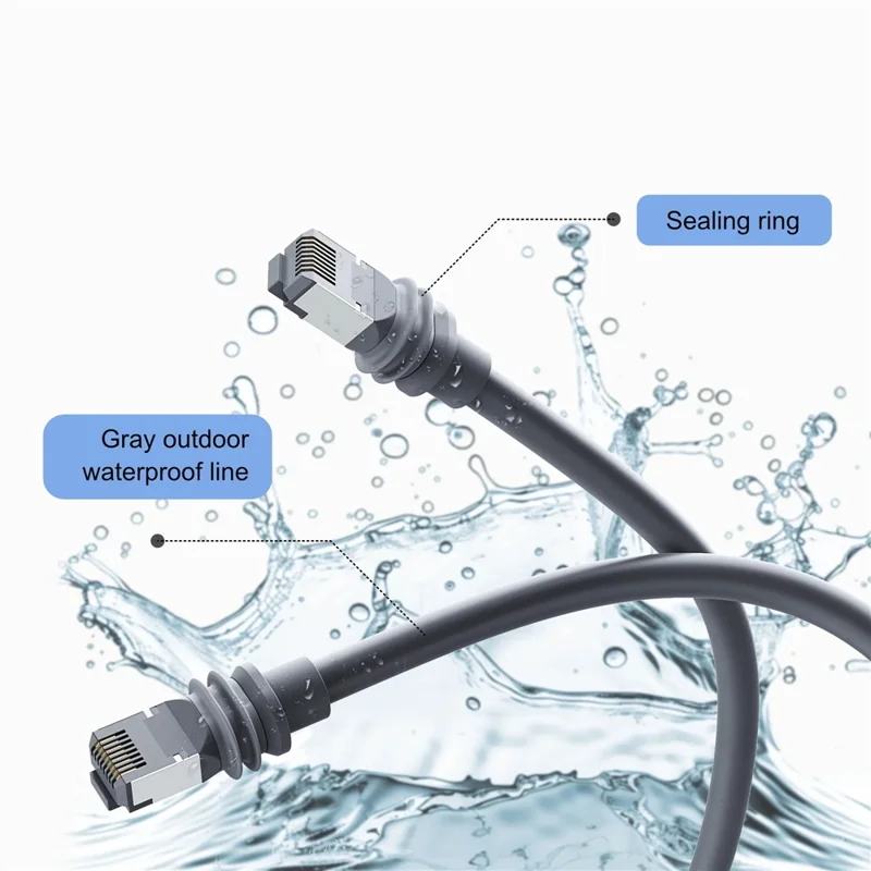 45m Starlink Gen 3 Ethernet-Kabel Standard V3 CAT6 10Gbps RJ45-Verlängerungskabel