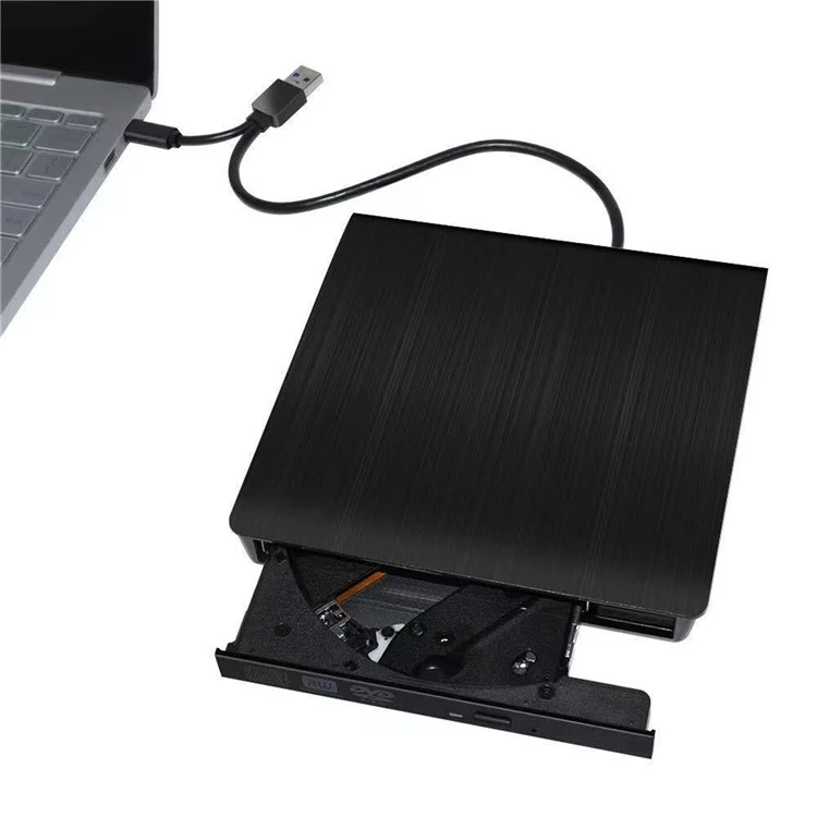 USB C USB3.0 Blu-Ray DVD Burner External Optical Drive Portable Slim Design Plug and Play for Desktop / Laptop