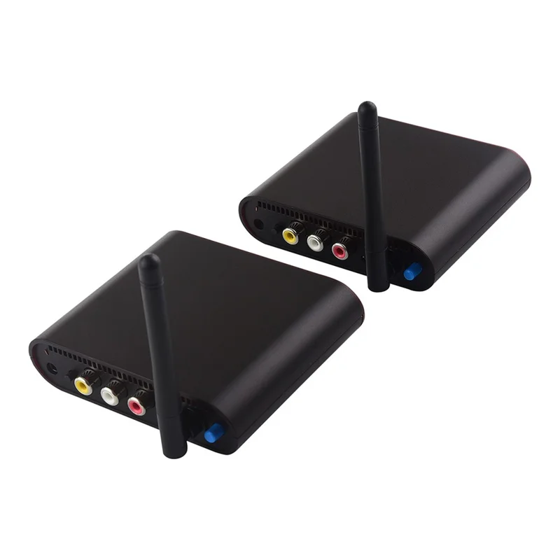 MEASY AV530 Ensemble émetteur-récepteur AV sans fil 5,8 G 300 m avec entrée/sortie RCA - Prise US