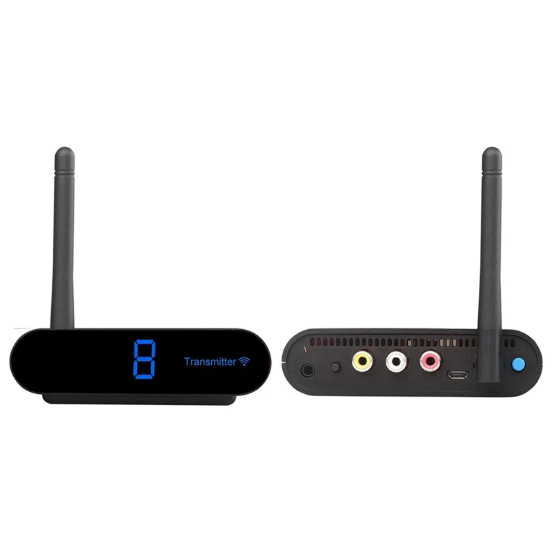 MEASY AV530 Ensemble émetteur-récepteur AV sans fil 5,8 G 300 m avec entrée/sortie RCA - Prise US