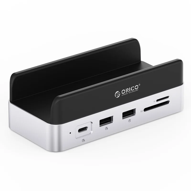 ORICO VS10 Base de expansión convertidor para Mac mini M4, carcasa para SSD M.2, base de almacenamiento de escritorio, capacidad de 2 TB