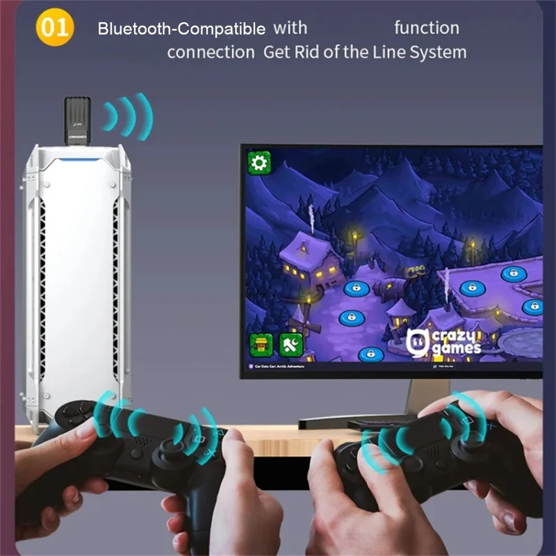 COMFAST CF-943AX 2.4 / 5Ghz Dual Band Bluetooth-compatible 5.3 WiFi6 Adapter Wireless Network External USB Receiver