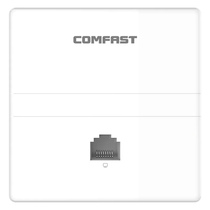 COMFAST CF-E538AC V2 Dual Band 1200M Wireless AP In-Wall 86 Panel for Hotel