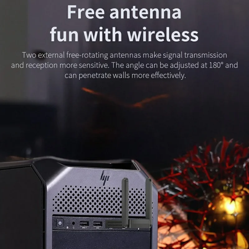 COMFAST CF-952AX V2 1800Mbps High Speed Dual Band Wireless Network Card WiFi6 USB Adapter