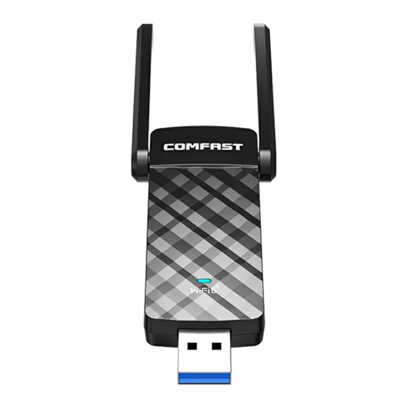COMFAST CF-952AX V2 1800Mbps High Speed Dual Band Wireless Network Card WiFi6 USB Adapter