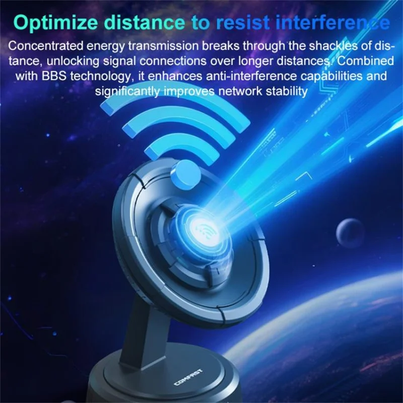 COMFAST CF-986BE WiFi7 USB Network Card Tri-Band 6500Mbps Wireless Receiver Gigabit Ethernet Adapter