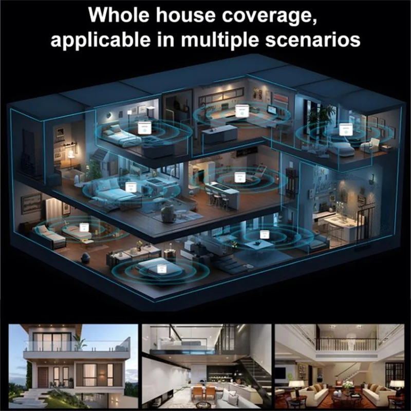 COMFAST CF-WR653AX 1500Mbps 2.4GHz  /  5.8GHz Dual Band Gigabit WiFi 6 Mesh Wireless Router