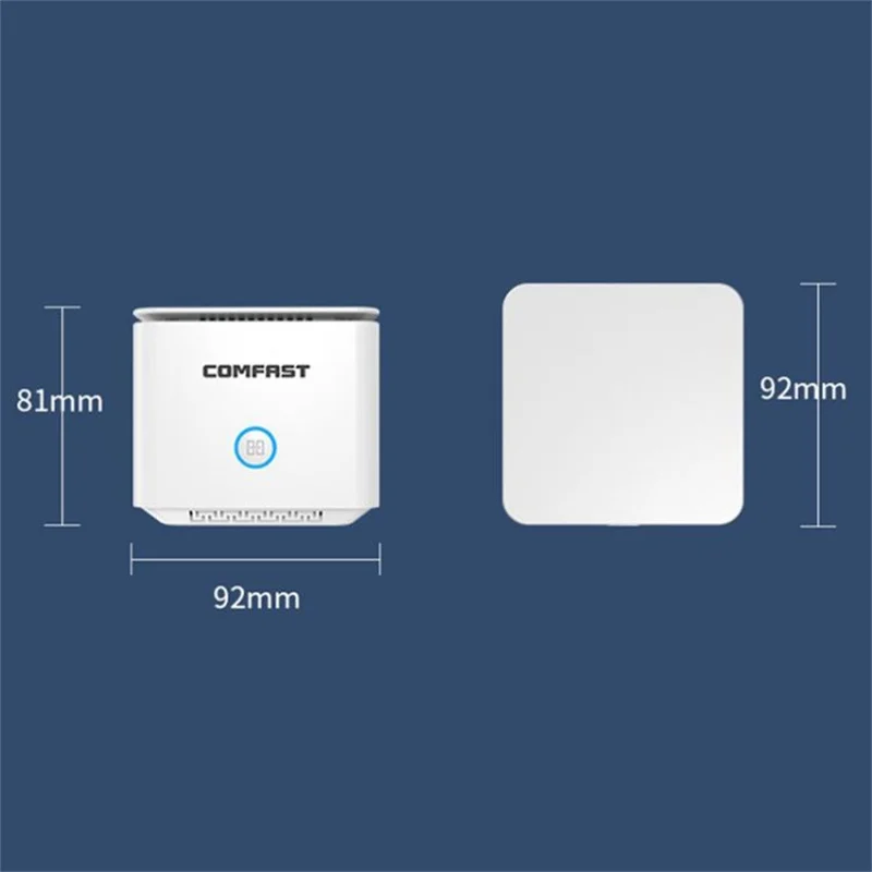 COMFAST CF-WR653AX 1500Mbps 2.4GHz  /  5.8GHz Dual Band Gigabit WiFi 6 Mesh Wireless Router