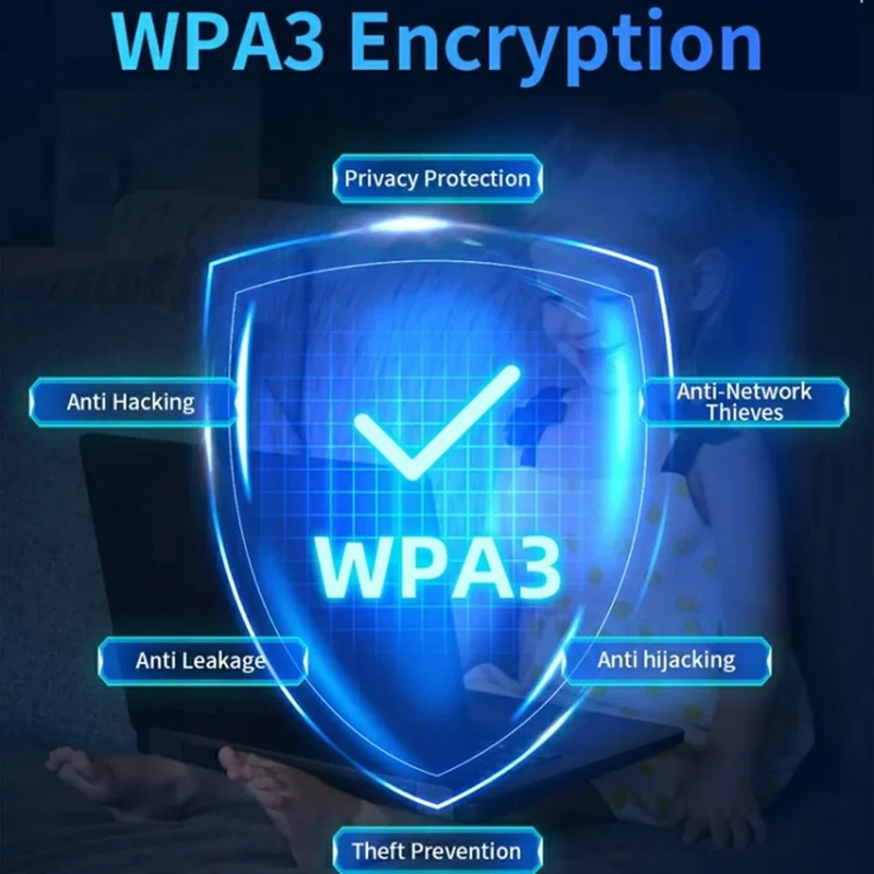 COMFAST CF-WR630AX 3000Mbps 2.4G / 5.8GHz Dual Band WiFi6 MESH Router with 4x 5dBi Antenna