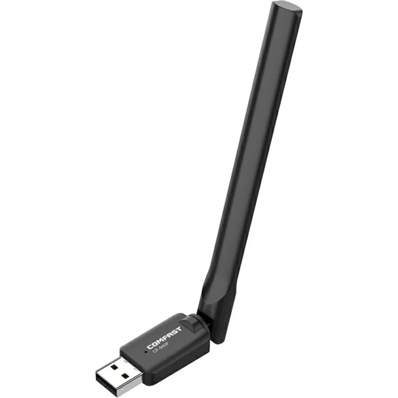 COMFAST CF-940F 300Mbps WiFi6 USB WiFi Adapter 2.4GHz Wireless Network Card with High Gain Antena