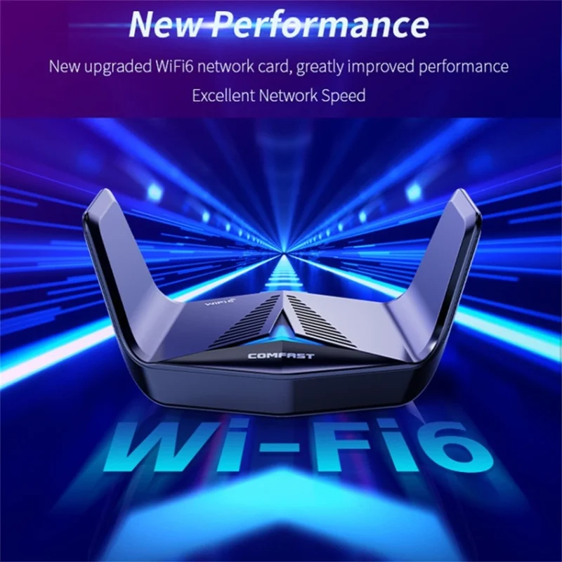COMFAST CF-979AX High-Speed Tri-Band WiFi6 5374Mbps Type-C Wireless Network Card WiFi Receiver