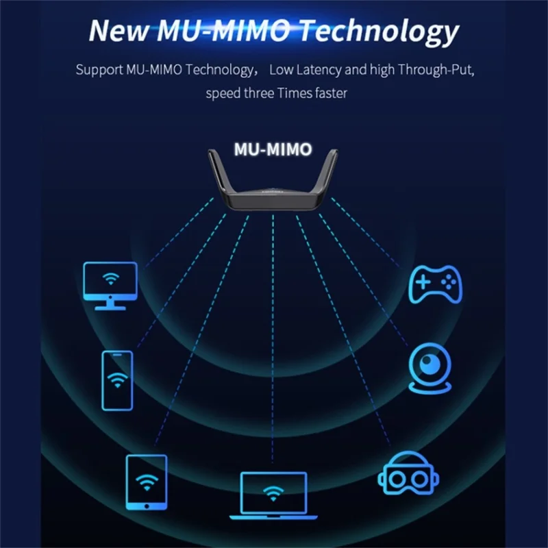 COMFAST CF-979AX High-Speed Tri-Band WiFi6 5374Mbps Type-C Wireless Network Card WiFi Receiver