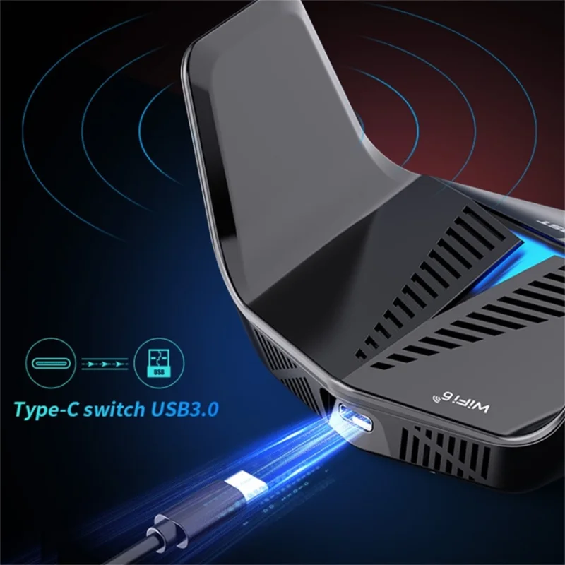 COMFAST CF-979AX High-Speed Tri-Band WiFi6 5374Mbps Type-C Wireless Network Card WiFi Receiver