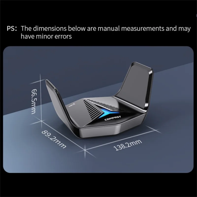 COMFAST CF-979AX High-Speed Tri-Band WiFi6 5374Mbps Type-C Wireless Network Card WiFi Receiver