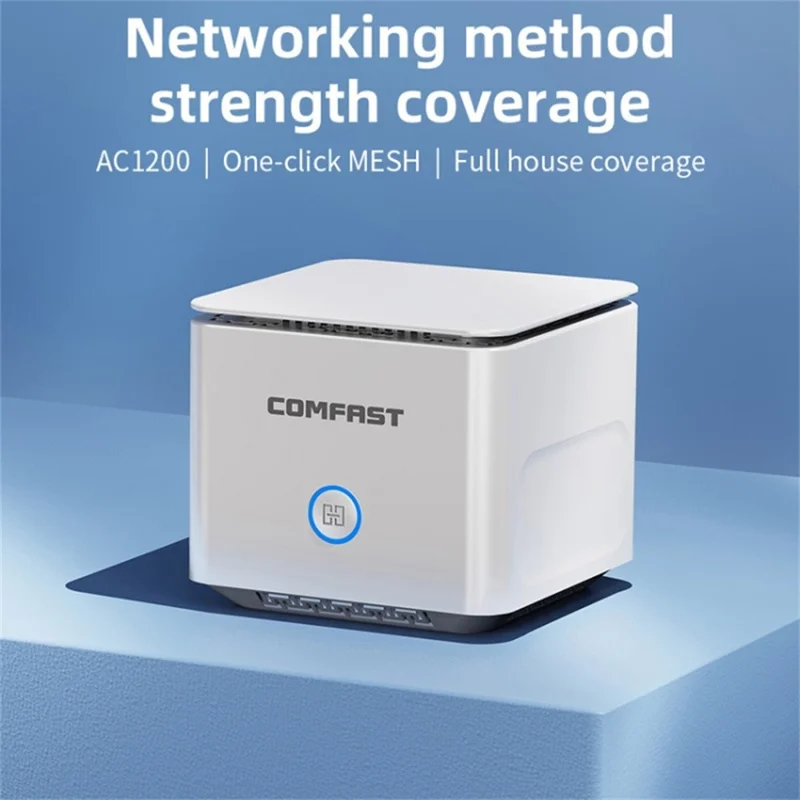 COMFAST CF-WR651AC AC1200 Mesh Wireless Router 2.4G / 5G Dual Band WiFi Repeater Amplifier