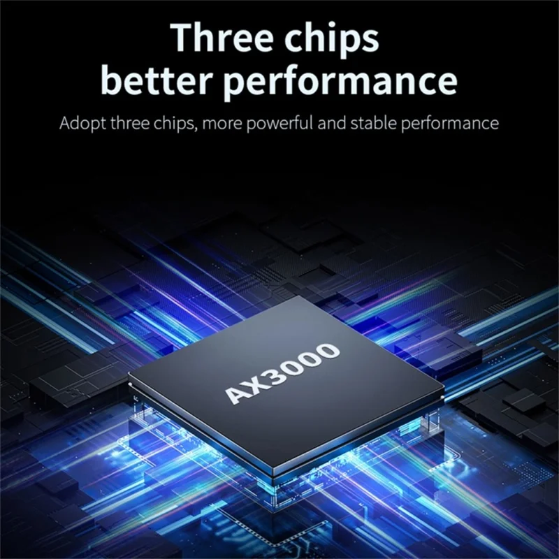 COMFAST CF-WR635AX High Speed 3000Mbps WiFi6 Dual Band Gigabit Wireless Router with 6 Antennas