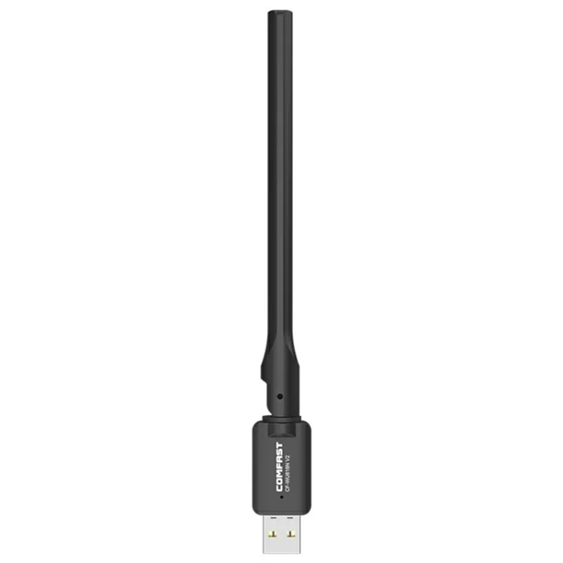COMFAST CF-WU818N v2 For Desktop Laptop 150Mbps Wireless Network Adapter Single Antenna USB WiFi Dongle