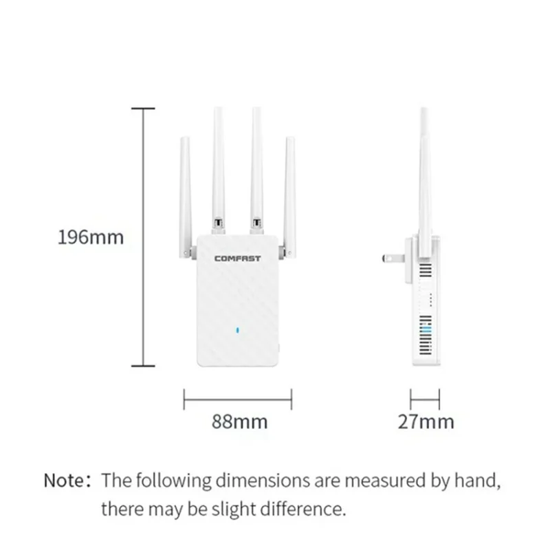 COMFAST CF-WR306S 300Mbps Wireless Signal Amplifier WiFi Router with 4 High Gain Antennas