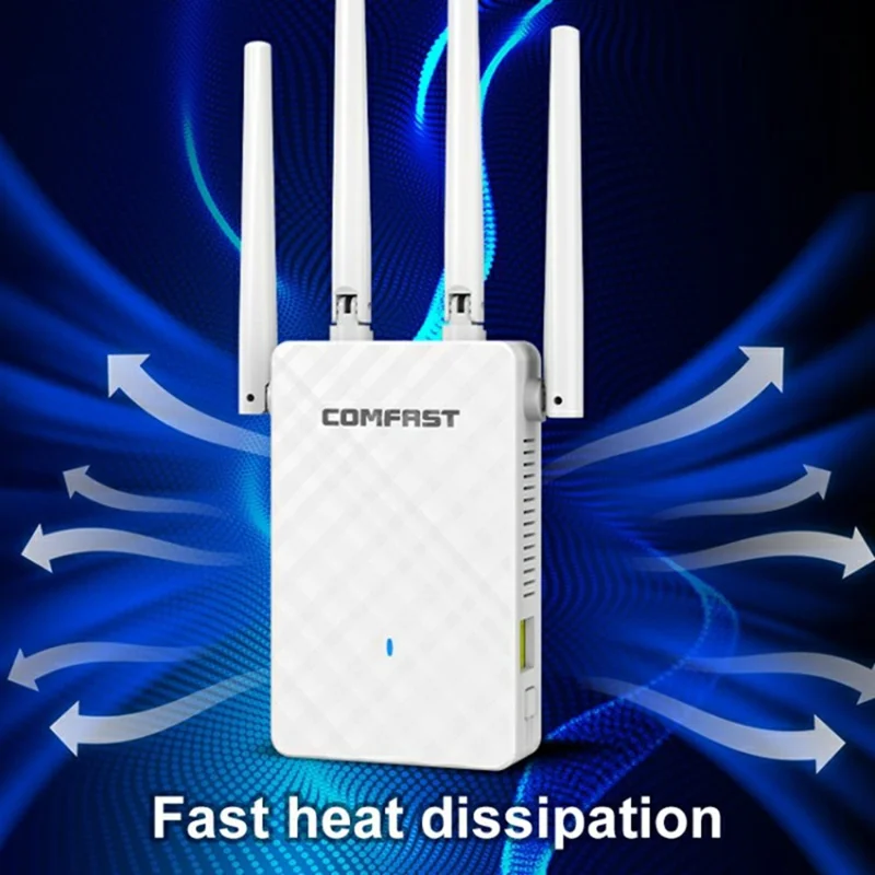 COMFAST CF-WR306S 300Mbps Wireless Signal Amplifier WiFi Router with 4 High Gain Antennas