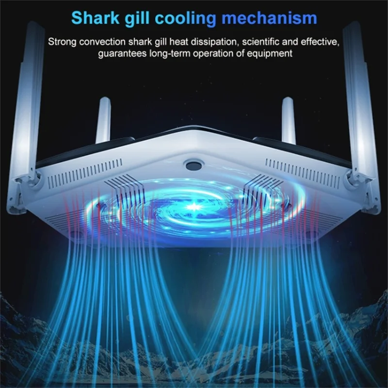 COMFAST CF-WR633AX Wireless Router 3000Mbps WiFi6 High Speed Dual Band Gigabit WiFi Repeater