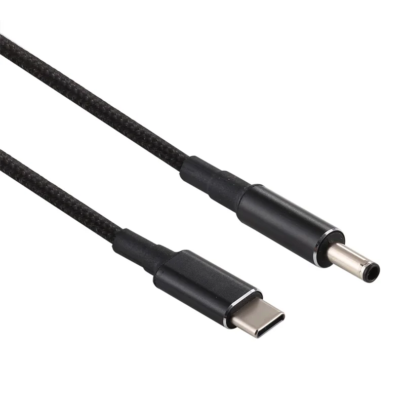 4.5x3.0mm Male Head to Type-C Male Head Charging Cable for Dell