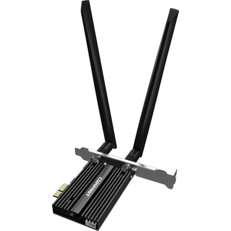 COMFAST CF-AX200Pro For Desktop PC WiFi Network Card 3000Mbps Dual Band Bluetooth-compatible 5.0 PCIE Adapter
