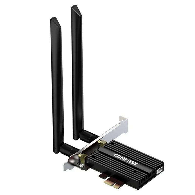 COMFAST CF-AX181Pro Wireless Adapter Network Card Gigabit Desktop PCIe BT 5.2 Combo Receiver