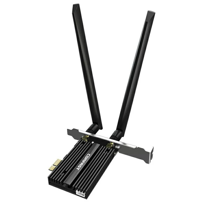 COMFAST CF-AX210Pro PCIe WiFi 6 Network Card Gigabit Wireless Adapter BT 5.2 Network Tool