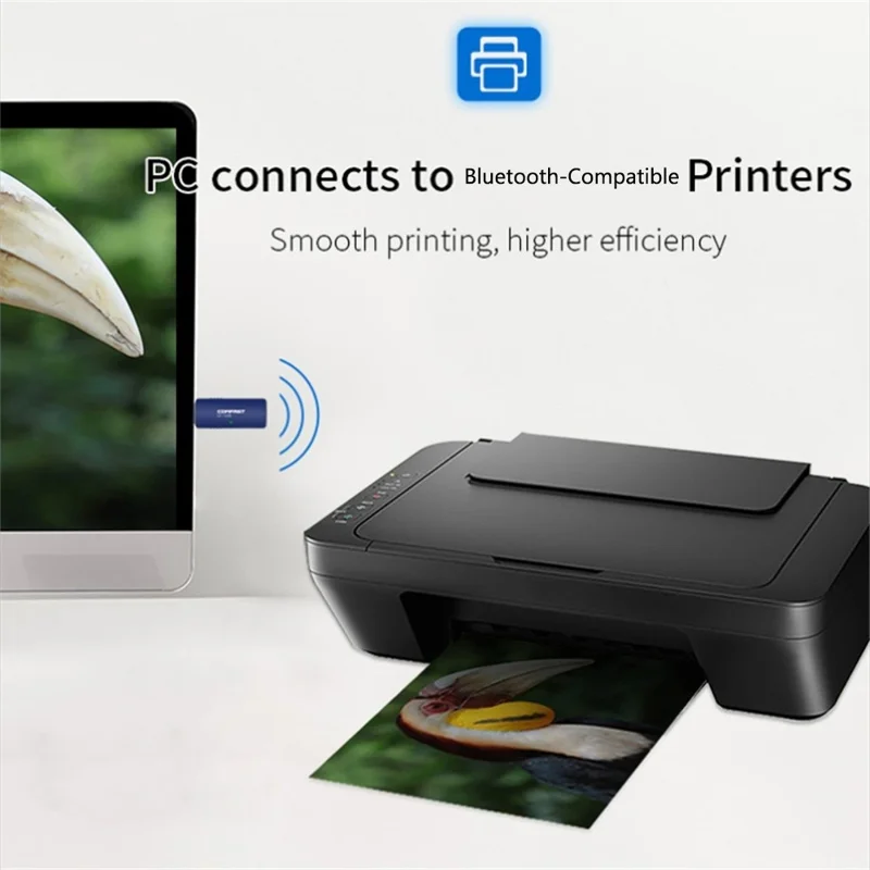 COMFAST CF-727B 1300Mbps Dual Band Gigabit USB Desktop Transmitter Receiver Bluetooth-compatible + WiFi Wireless Network Card