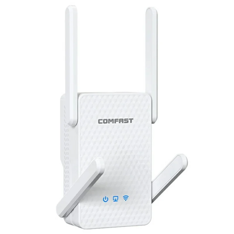 COMFAST CF-XR186 WiFi Range Extender Dual Band 5G Gigabit 3000M Wireless Repeater  /  Booster with 4 Antennas