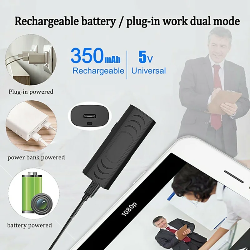 Telecamera di sicurezza domestica wireless W2 WiFi HD con visione notturna, angolo di visione ampio, telecamera di sorveglianza IP intelligente