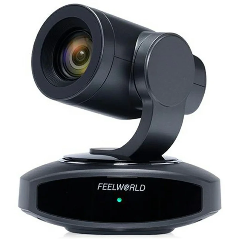 FEELWORLD 4K PTZ-camera 10x optische zoom 8,29MP CMOS-sensor met AI-tracking voor personen PoE HD / USB3.0 / LAN-uitvoer voor live streamen en videoconferenties - Amerikaanse stekker