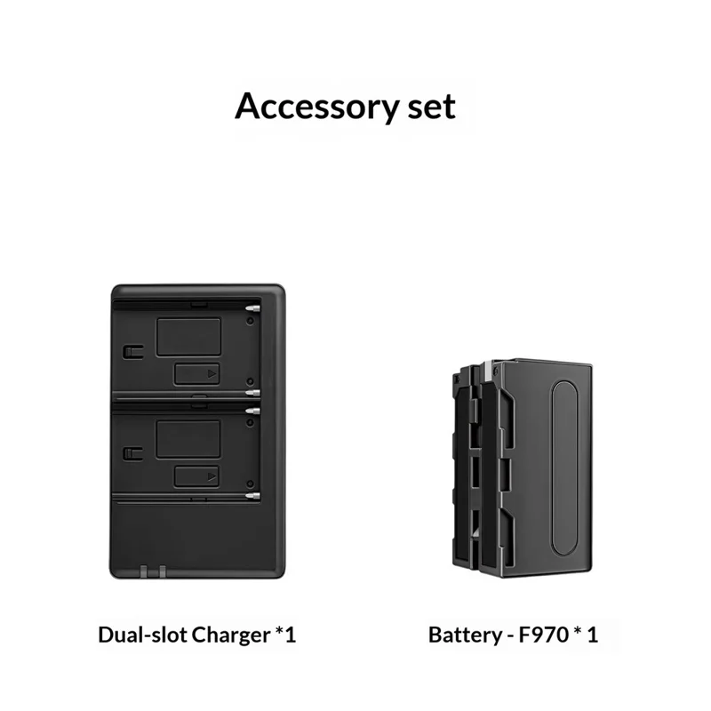 GT-HDWL500D 500m 1080P HD Wireless Transmitter and Receiver Set for Photography Live Streaming, with 2 Batteries + Charger