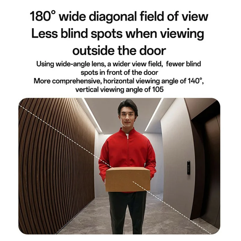 YESIDO KM27 2.4G Wireless Video Doorbell with Visual Two-Way Chat  /  Night Vision for Home