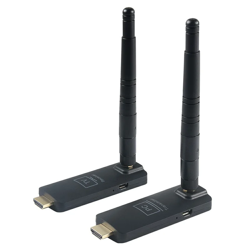 AM18052T Wireless HD Transmitter / Receiver Set Screen Mirror  /  Extend Adapter for TV  /  Projector  /  Monitor