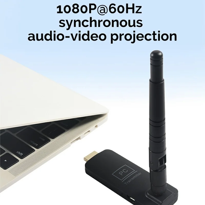 AM18052T Wireless HD Transmitter / Receiver Set Screen Mirror  /  Extend Adapter for TV  /  Projector  /  Monitor