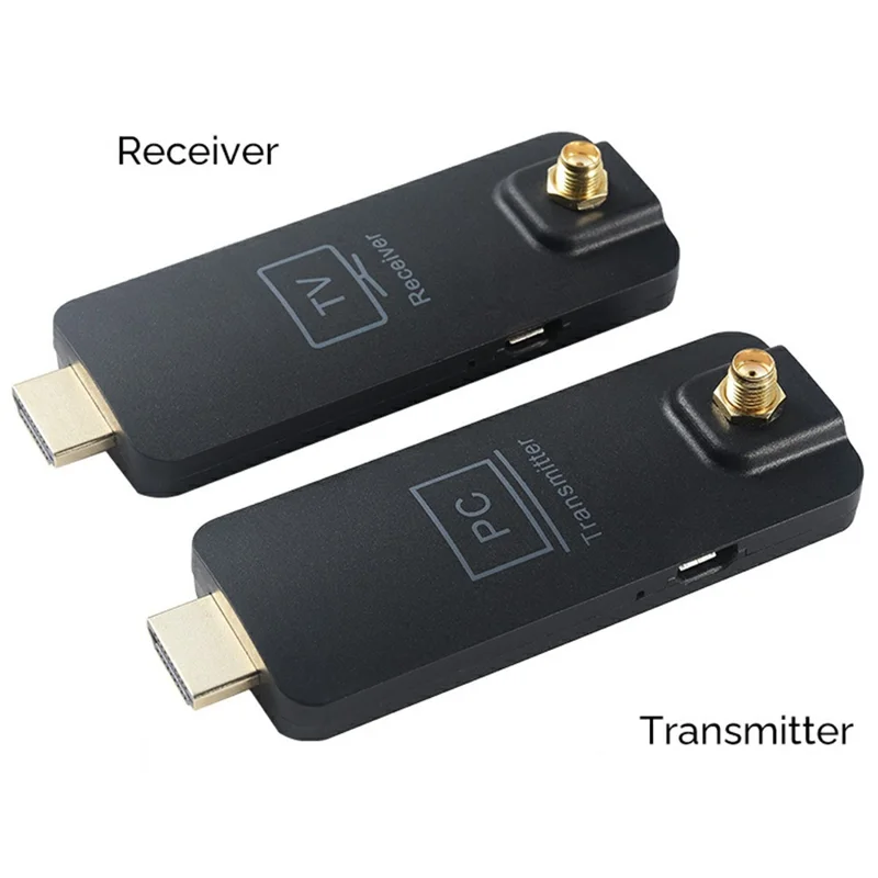 AM18052T Wireless HD Transmitter / Receiver Set Screen Mirror  /  Extend Adapter for TV  /  Projector  /  Monitor