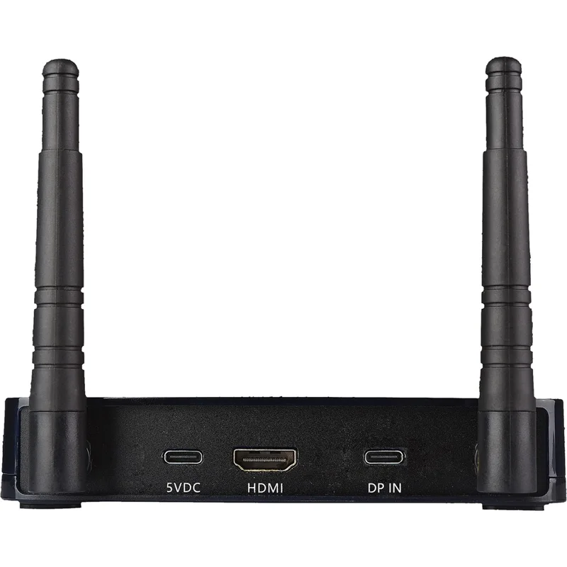 MEASY AM1880 Drahtloser Display-Adapter mit 800 m Reichweite, HD/VGA-Dual-Output, 1080P 60 Hz, Sender und Empfänger Set – EU-Stecker