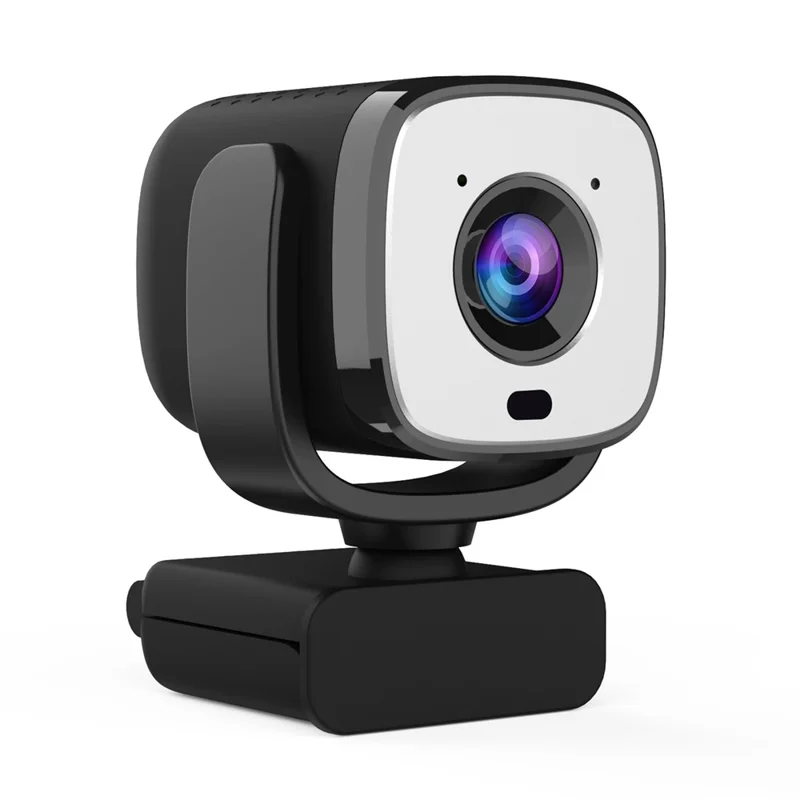 L50 4K Webcam AI Auto Focus Camera USB with Remote Control for Video Conference Live Streaming - Black