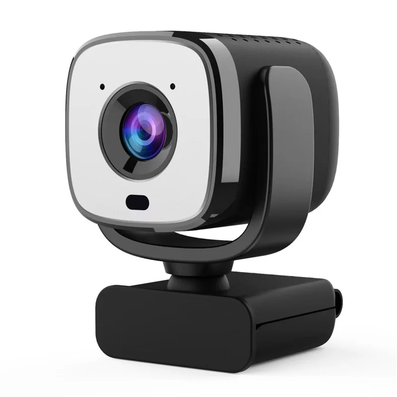 L50 4K Webcam AI Auto Focus Camera USB with Remote Control for Video Conference Live Streaming - Black