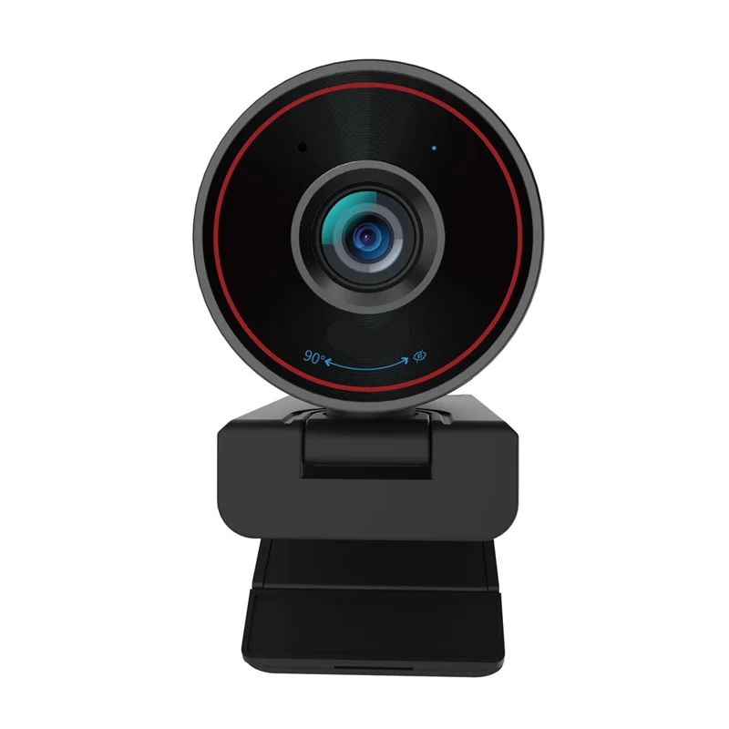L52 4K Ultra HD Webcam Autofocus 3X Zoom Computer Webcam for Video Conference - Black