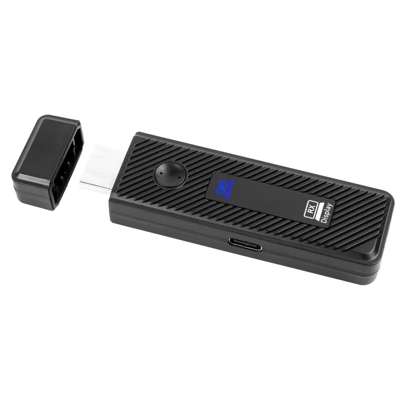 LKD9T / D9R 60 m Trådlös HD-förlängare 1080P Sändare Mottagare Kit för PC TV Projektor - Svart