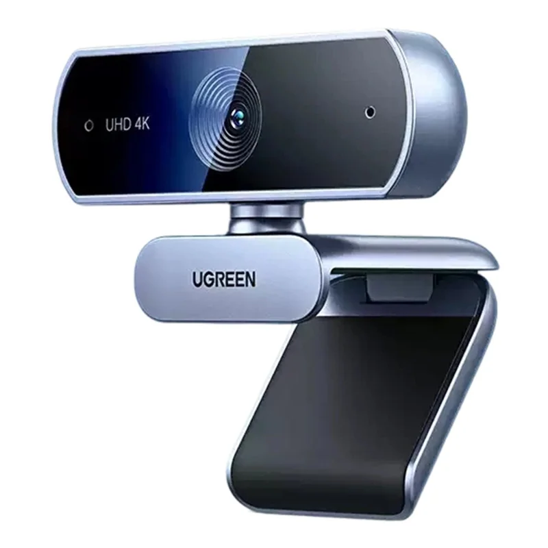 UGREEN CM831-65381 USB 2.0 4K HD Webcam 8MP Dobbelt Mikrofon Auto Fokus Kamera til Videokonference Online Undervisning
