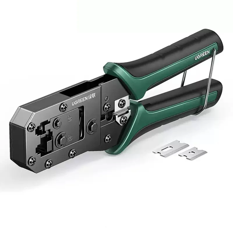 UGREEN NW136 Nätverkskrimptång RJ45 / RJ11 Kablare Skarvskärare Krimperingspincett för CAT6 / 7 Ethernet LAN