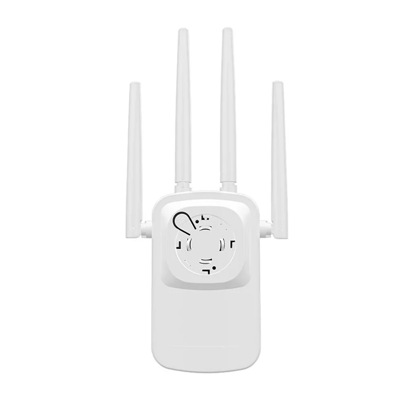 RE300D 300 Мбит/с Удлинитель радиуса действия Wi-Fi репитер с 4 антеннами, усилитель сигнала беспроводной сети для дома - вилка США