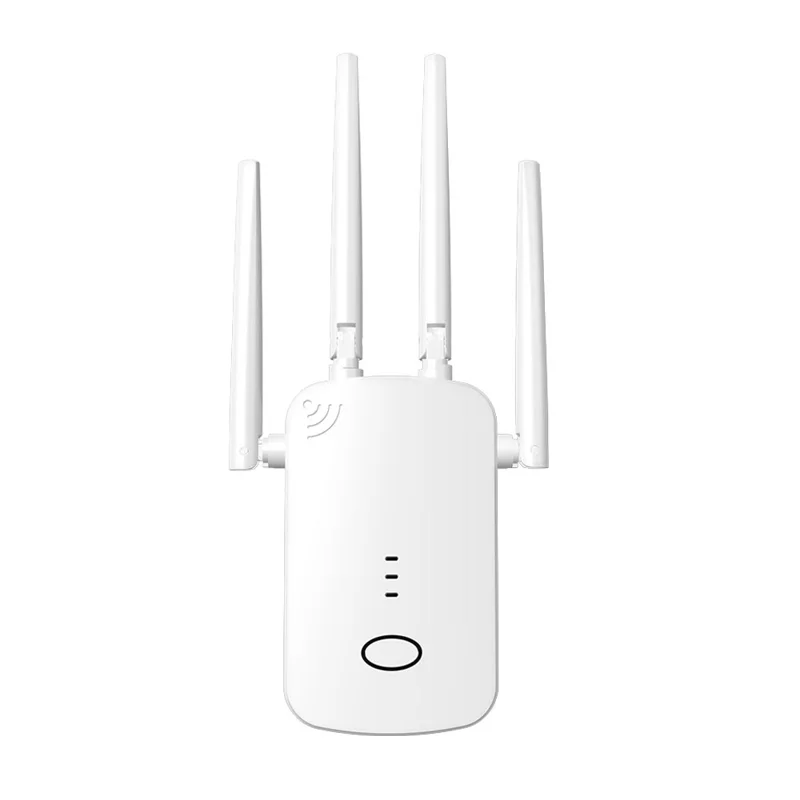 RE300D 300 Мбит/с Удлинитель радиуса действия Wi-Fi репитер с 4 антеннами, усилитель сигнала беспроводной сети для дома - вилка США