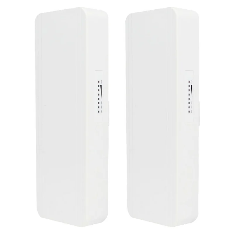WB5891F 1 Pair Wireless Bridge Point to Point 900Mbps 5km Long Distance Outdoor Gigabit WiFi Repeater Network Bridge - US Plug